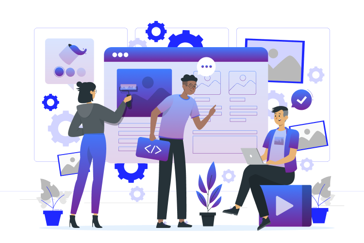 Our custom web app development services